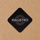 Стакан Magistro IceBar. Gold, 250 мл, 7.9×8×7.5 см, стекло, золотистый - Фото 5