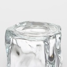 Стакан низкий Magistro Ice.Bar. Ice, 250 мл, 8×8 см, стекло, прозрачный - Фото 4