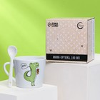 Кружка чайная с ложкой «Динозавр», 180 мл - Фото 4