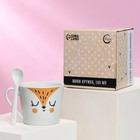 Кружка чайная с ложкой «Лисичка», 180 мл - Фото 4