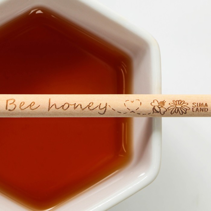 Ложка для меда Bee honey, 15 см - Фото 1