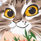 Набор полотенец кухонный Доляна Cats 35×60 см - 8 шт., 100% хлопок - Фото 10