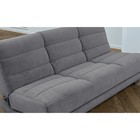Прямой диван «Прайм 8», книжка, независимый пружинный блок, велюр, цвет selfie silver - Фото 3