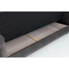 Прямой диван «Прайм 5», книжка, независимый пружинный блок, велюр, цвет selfie graphite - Фото 5