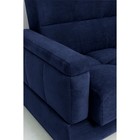 Прямой диван «Прайм 5», книжка, независимый пружинный блок, велюр, цвет selfie deep blue - Фото 4