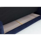 Прямой диван «Прайм 5», книжка, независимый пружинный блок, велюр, цвет selfie deep blue - Фото 5