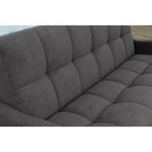 Прямой диван «Прайм 6», книжка, независимый пружинный блок, велюр, цвет selfie grey - Фото 3