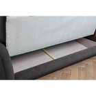 Прямой диван «Прайм 6», книжка, независимый пружинный блок, велюр, цвет selfie grey - Фото 4