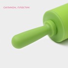 Скалка Доляна «Севилья», 30×4 см, зелёная - Фото 2