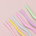 Свечи в торт коктейльные витые «С днем рождения», 6 шт., 16.5 см, разноцветные - Фото 3