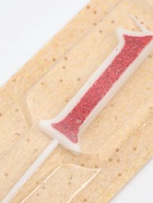 Свеча в торт на шпажке "Рубиновая коллекция", цифра 1, 5,5х3 см, рубиновая - фото 14885887