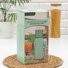 Многофункциональный кухонный комбайн «Ласи», 4 насадки, щётка, цвет зелёный - фото 6749027