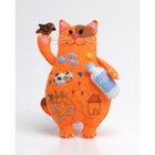 Набор для создания игрушки из фетра + раскраска «Молочный Кот» - фото 4792918