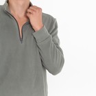 Термобельё мужское, размер 54-56 (рост 170-176 см), цвет серый, флис, 100% полиэстер 9355693