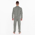 Термобельё мужское, размер 54-56 (рост 170-176 см), цвет серый, флис, 100% полиэстер 9355693