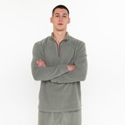 Термобельё мужское, размер 54-56 (рост 180-186 см), цвет серый, флис, 100% полиэстер - фото 39554276