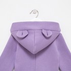Комбинезон детский с начёсом KAFTAN "Basic line" р.26 (80-86), лиловый 9273350 - фото 14102323