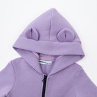 Комбинезон детский с начёсом KAFTAN "Basic line" р.26 (80-86), лиловый 9273350 - фото 14102324