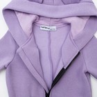 Комбинезон детский с начёсом KAFTAN "Basic line" р.26 (80-86), лиловый 9273350 - фото 14102325