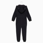 Комбинезон детский с начёсом KAFTAN "Basic line" р.26 (80-86), черный 9273362 - фото 14102351
