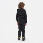 Комбинезон детский с начёсом KAFTAN "Basic line" р.26 (80-86), черный 9273362 - фото 14102342