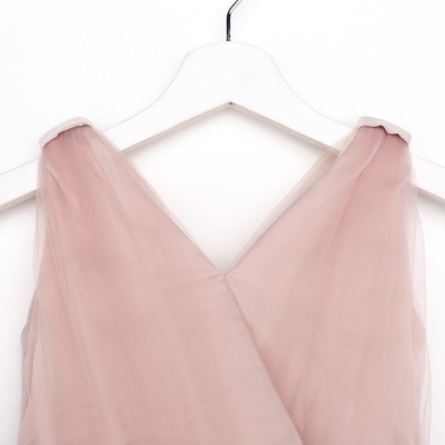 Платье нарядное для девочки KAFTAN, пыльно-розовое, рост 110-116 см