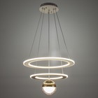Люстра BayerLux 2677/3 LED 180 Вт 3000-6000К белый 47×47×33 см - фото 49428292