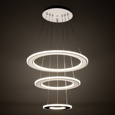 Люстра BayerLux 2678/3 LED 200 Вт 3000-6000К белый 47×47×33 см