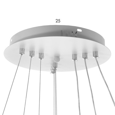 Люстра BayerLux 2678/3 LED 200 Вт 3000-6000К белый 47×47×33 см