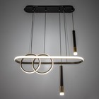 Люстра BayerLux 2681/5 LED 120Вт 3000-6000К черный 68х28 см 7514749 - фото 14102366