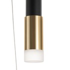 Люстра BayerLux 2681/5 LED 120Вт 3000-6000К черный 68х28 см 7514749 - фото 14102371