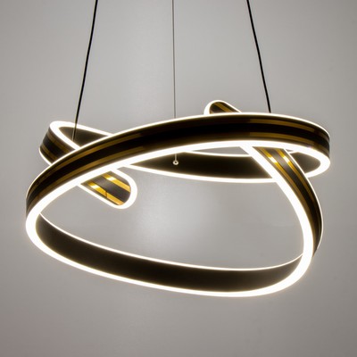 Люстра BayerLux 2682/1 LED 100 Вт 3000-6000К черный 43×43×22 см