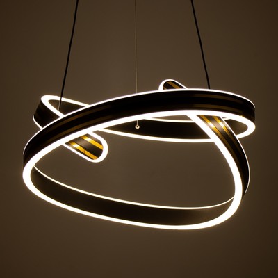 Люстра BayerLux 2682/1 LED 100 Вт 3000-6000К черный 43×43×22 см