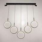 Люстра BayerLux 2684/7 LED 160Вт 3000-6000К черный 100х32 см 7514752 - фото 14102376