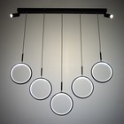 Люстра BayerLux 2684/7 LED 160Вт 3000-6000К черный 100х32 см 7514752 - фото 14102378