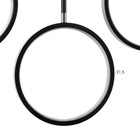 Люстра BayerLux 2684/7 LED 160Вт 3000-6000К черный 100х32 см 7514752 - фото 14102384