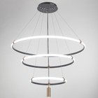 Люстра 2685/3 LED 170Вт 3000-6000К черно-золотой 80х80х40 см BayerLux - фото 33060569