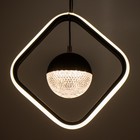 Люстра BayerLux 2686/2BK LED 20Вт 3000-6000К черный 30х30 см - фото 44372646