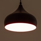 Подвес BayerLux «Купол дуо» Е27 черный-красный 24×24×18-118 см - Фото 4