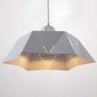 Подвес BayerLux «Оригами» Е27 белый 36×36×25-125 см - фото 21904119