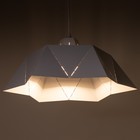 Подвес BayerLux «Оригами» Е27 белый 36×36×25-125 см - фото 21904120