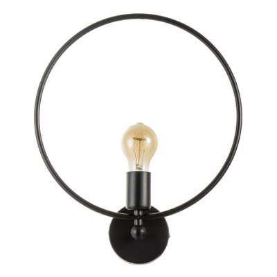 Бра «Баста» Е27 черный 30×30×10 см