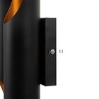 Бра "Бамбу" 4хЕ27 черный-золото 60х6х6см - Фото 9