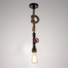 Подвес BayerLux "Фитинг" Е27 черный 5х5х100 см - фото 21904144