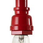 Подвес BayerLux "Фитинг" Е27 красный 5х5х100 см - Фото 7