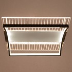 Люстра с ПДУ "Меандр" LED 120Вт 3000-6000К золото 48х48х10 см BayerLux 7673077 - фото 10106437