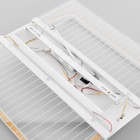Люстра с ПДУ "Меандр" LED 120Вт 3000-6000К золото 48х48х10 см BayerLux 7673077 - фото 10106442