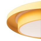 Люстра с ПДУ «Зефир» LED 120 Вт 3000-6000К желтый 50×50×10 см BayerLux - Фото 7