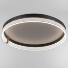 Люстра с ПДУ "Нилас" LED 80Вт 3000-6000К черный 50х50х10 см BayerLux - Фото 2