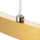 Люстра BayerLux с ПДУ «Примавера» LED 140 Вт 3000-6000К золото 60×60×50 см - фото 53940176